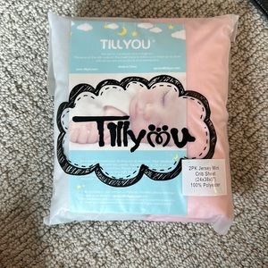 2 PK Jersey Mini Crib Sheet Set